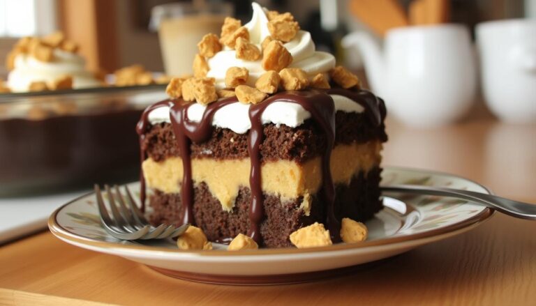 butterfinger poke cake