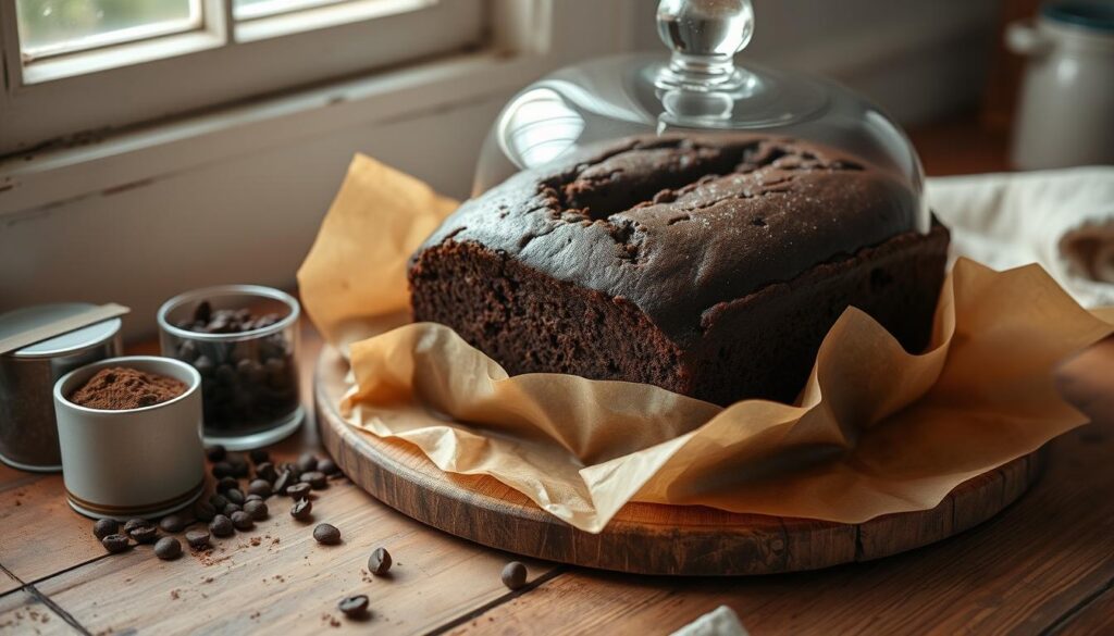 chocolate pound cake storage