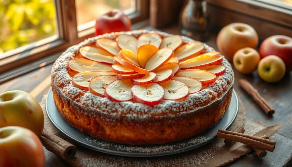 fresh apple cake