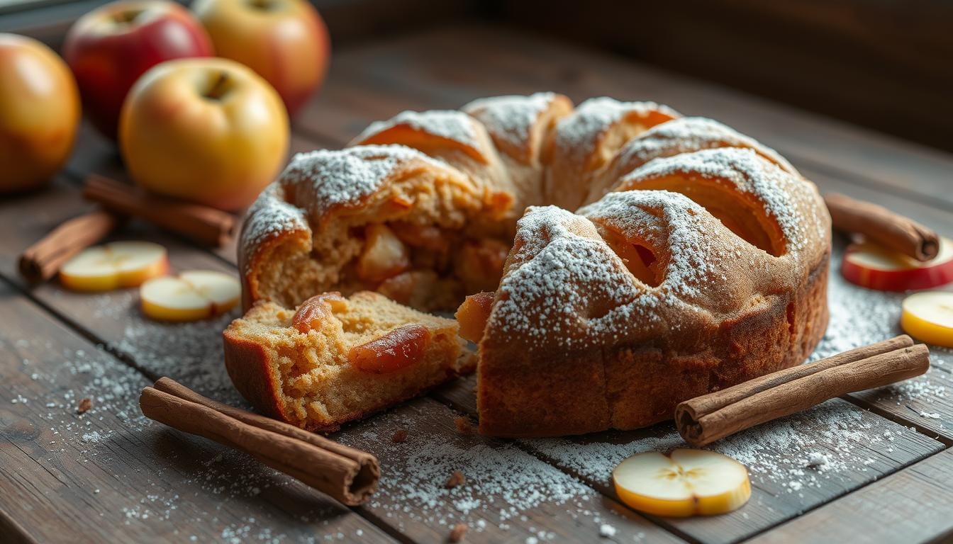 fresh apple cake