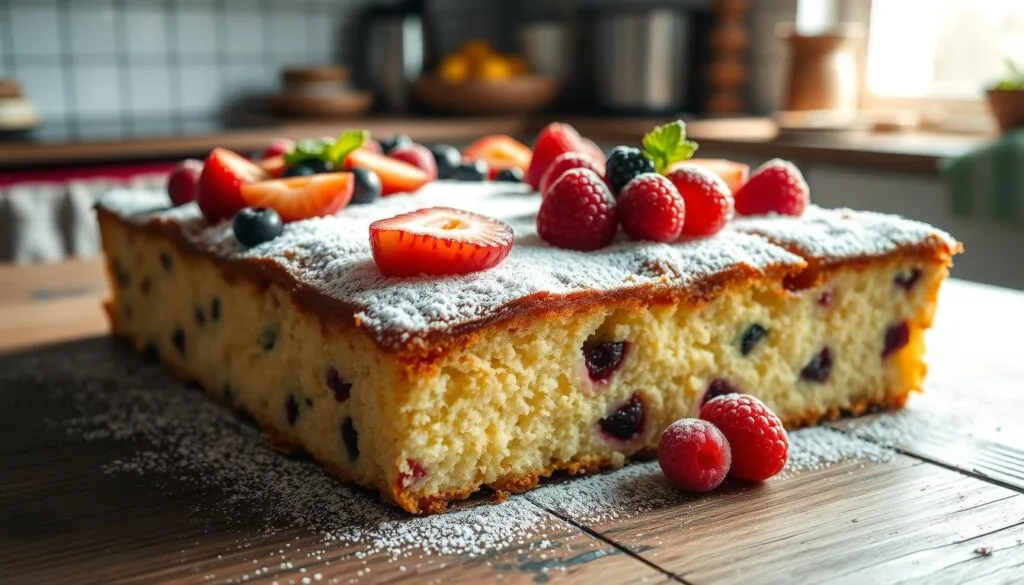 kefir sheet cake