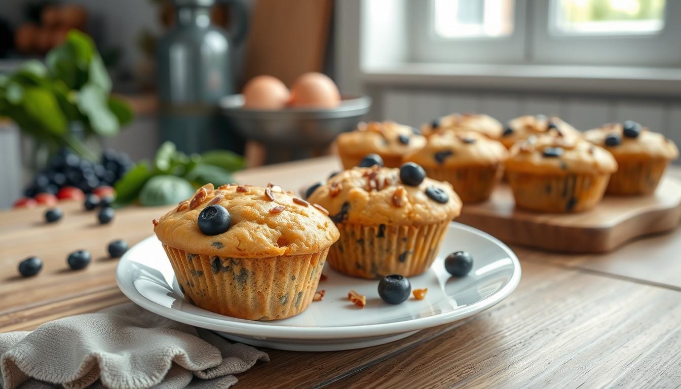 protein breakfast muffins